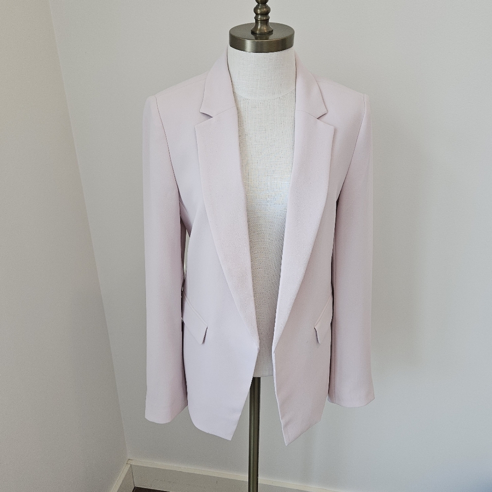 RW&CO. Light Pink Women's Suit Jacket - Picture 2 of 6